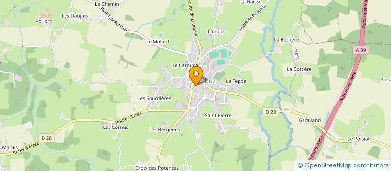 localisation de l'entreprise SCI SAINT MARTIN  MARBOZ