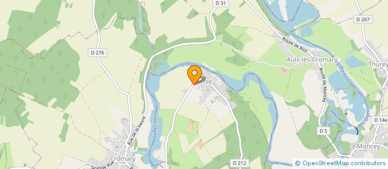 localisation de l'entreprise SCI SAINT-MARTIN  PALISE