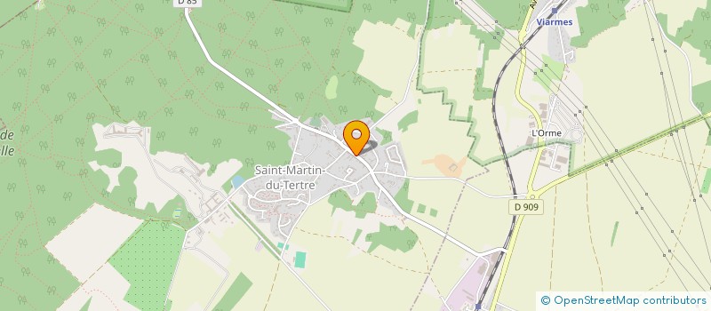 localisation de l'entreprise SCI SAINT MARTIN  SAINT-MARTIN-DU-TERTRE