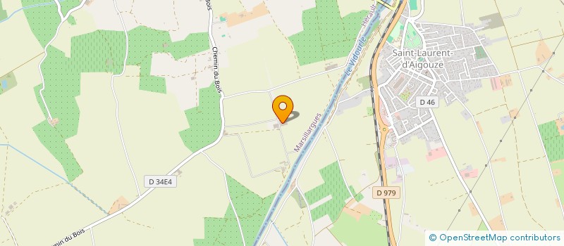 localisation de l'entreprise SCI SAINT MATHIEU INVEST  MARSILLARGUES