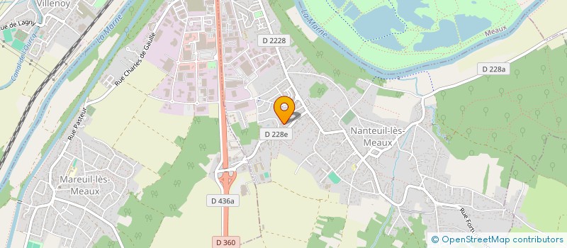 localisation de l'entreprise SCI SAINT MAUR à NANTEUIL-LES-MEAUX