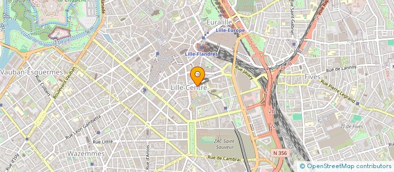 localisation de l'entreprise SCI SAINT MAURICE 1  LILLE