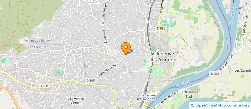localisation de l'entreprise SCI SAINT MAURICE  VILLENEUVE-LES-AVIGNON