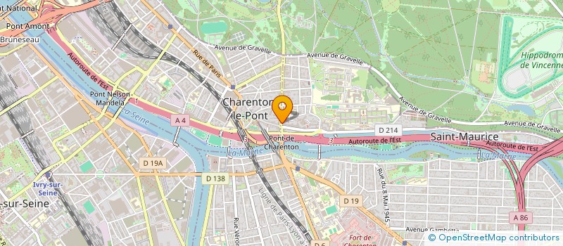 localisation de l'entreprise SCI SAINT MAURICE VICTOIRE à SAINT-MAURICE