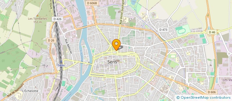 localisation de l'entreprise SCI SAINT MAXIMIN à SENS