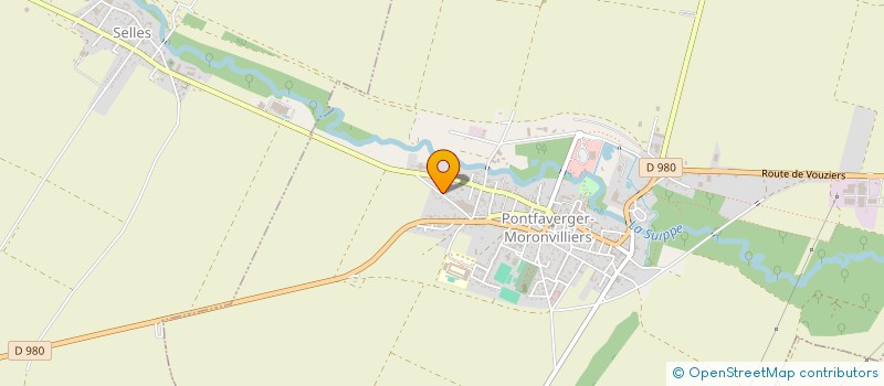 localisation de l'entreprise SCI SAINT MEDARD  PONTFAVERGER-MORONVILLIERS