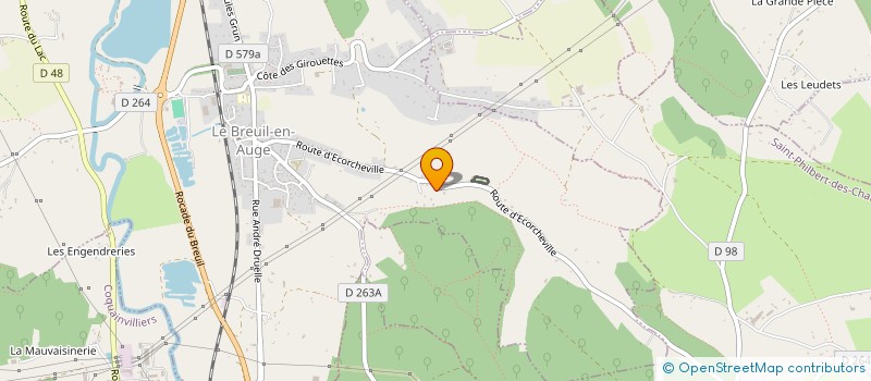 localisation de l'entreprise SCI SAINT MELAINE  SAINT-PHILBERT-DES-CHAMPS