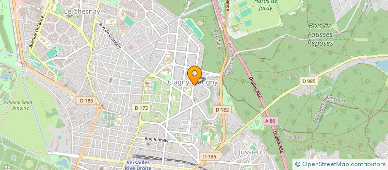 localisation de l'entreprise SCI SAINT MICHEL 2015 à VERSAILLES