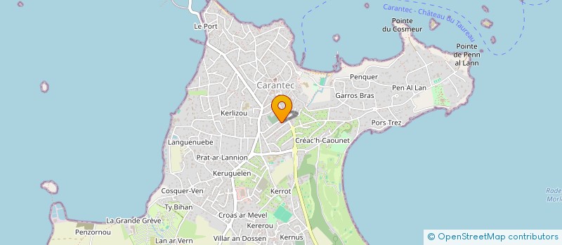 localisation de l'entreprise SCI SAINT MICHEL 24  CARANTEC