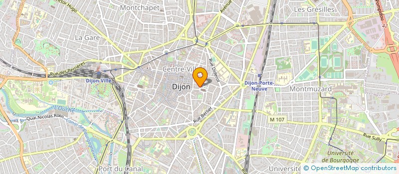 localisation de l'entreprise SCI SAINT-MICHEL à DIJON