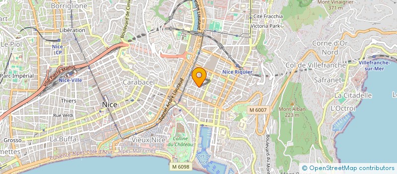 localisation de l'entreprise SCI SAINT MICHEL  NICE