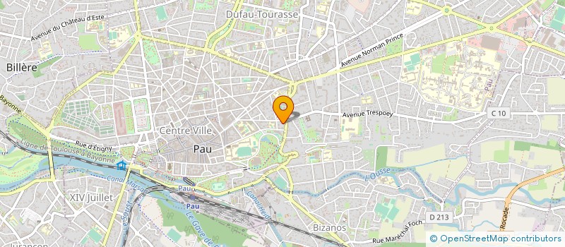 localisation de l'entreprise SCI SAINT MICHEL à PAU