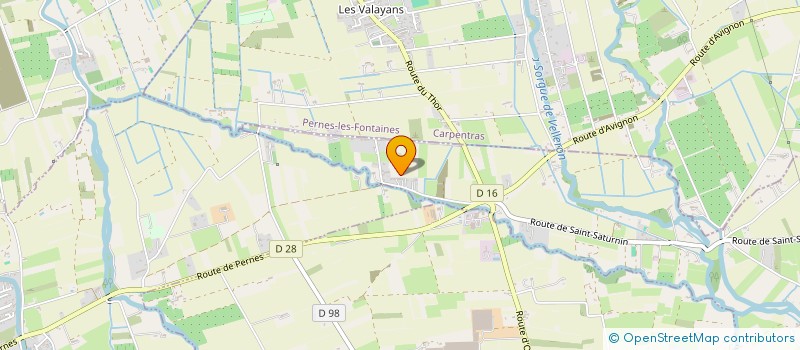 localisation de l'entreprise SCI SAINT MICHEL  VELLERON