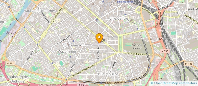 localisation de l'entreprise SCI SAINT MICHEL à LILLE