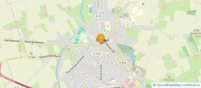 localisation de l'entreprise SCI SAINT MICHEL à BAILLEUL