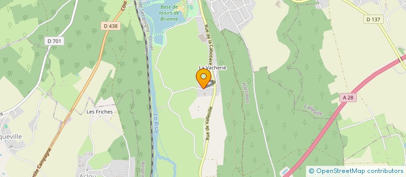 localisation de l'entreprise SCI SAINT MICHEL  BRIONNE