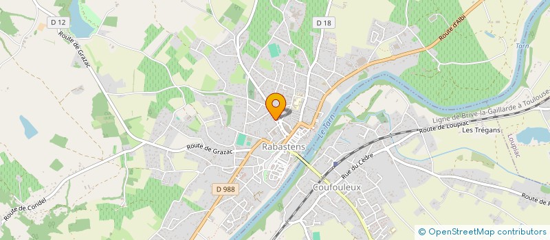 localisation de l'entreprise SCI SAINT MICHEL à RABASTENS