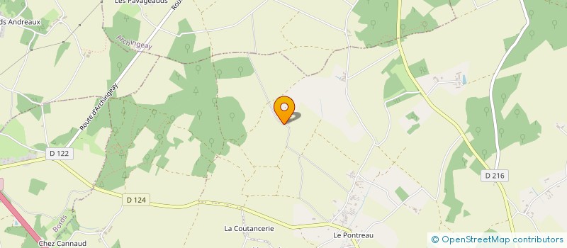 localisation de l'entreprise SCI SAINT MICHEL  ST SAVINIEN