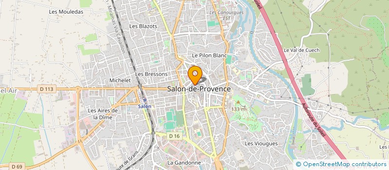 localisation de l'entreprise SCI SAINT MICHEL  SALON-DE-PROVENCE