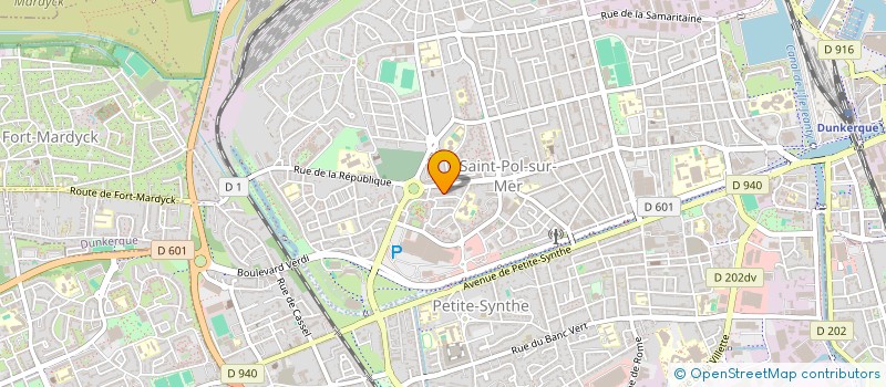 localisation de l'entreprise SCI SAINT MICHEL à DUNKERQUE