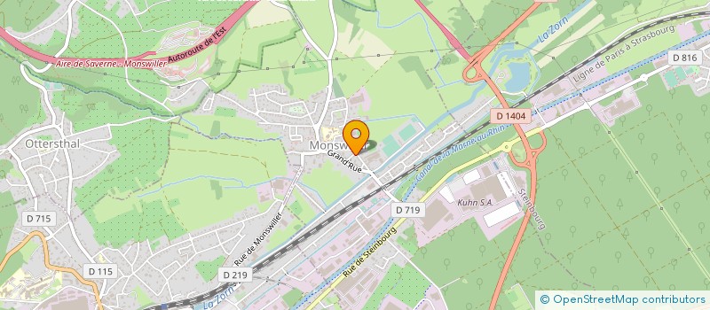 localisation de l'entreprise SCI SAINT MICHEL  HASELBOURG