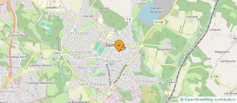 localisation de l'entreprise SCI SAINT MICHEL  SAINT-AVE