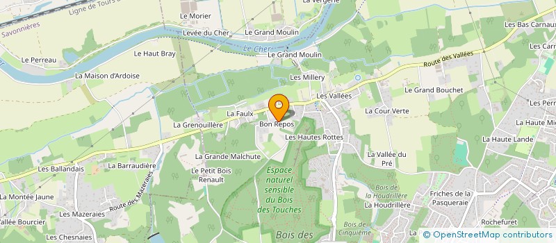 localisation de l'entreprise SCI SAINT MICHEL  BALLAN-MIRE