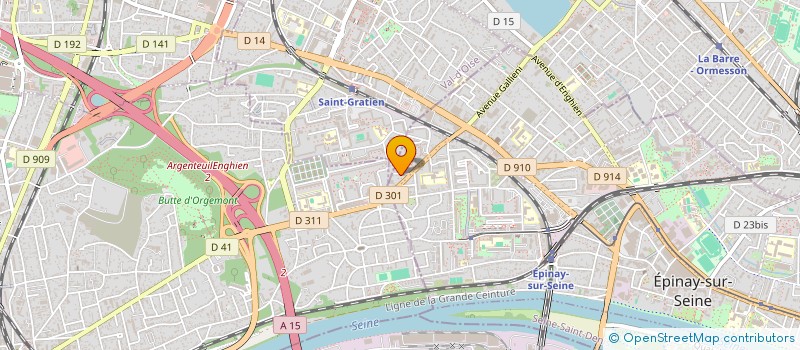 localisation de l'entreprise SCI SAINT MINA à EPINAY-SUR-SEINE