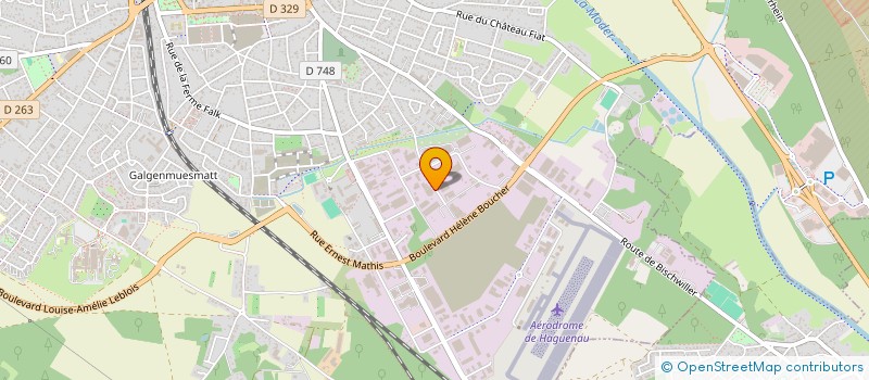 localisation de l'entreprise SCI SAINT MORAND  HAGUENAU