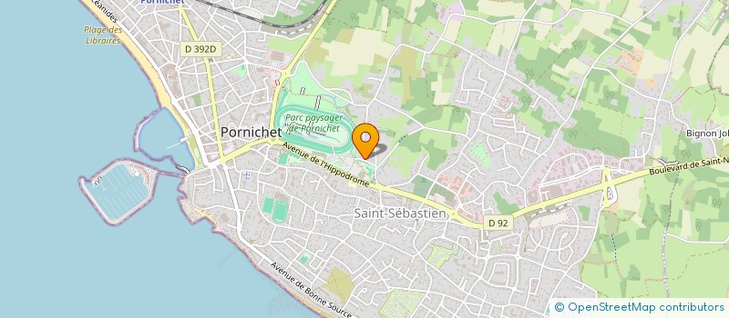 localisation de l'entreprise SCI SAINT NAZAIRE COTE D'AMOUR à PORNICHET