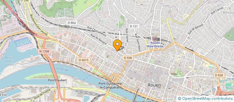 localisation de l'entreprise SCI SAINT NICAISE à ROUEN