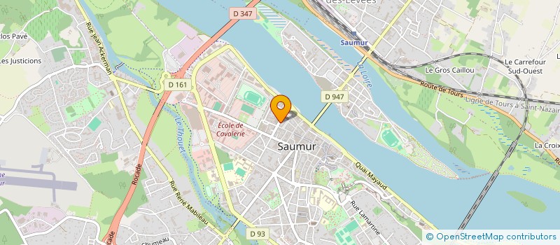 localisation de l'entreprise SCI SAINT-NICOLAS à SAUMUR