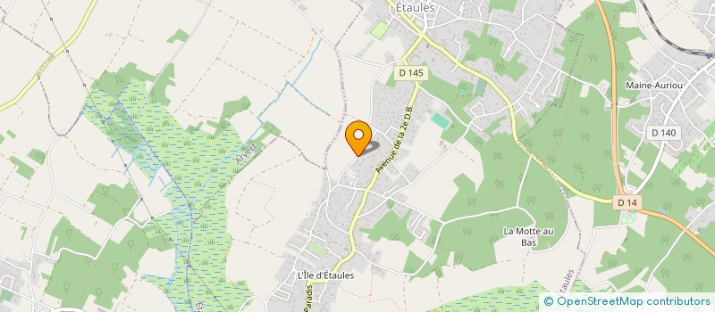 localisation de l'entreprise SCI SAINT NICOLAS à ETAULES