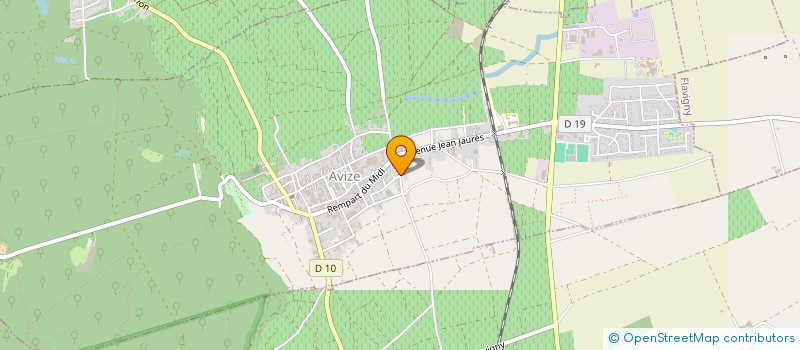 localisation de l'entreprise SCI SAINT NICOLAS  AVIZE