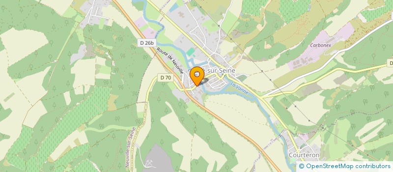 localisation de l'entreprise SCI SAINT NICOLAS  GYE-SUR-SEINE