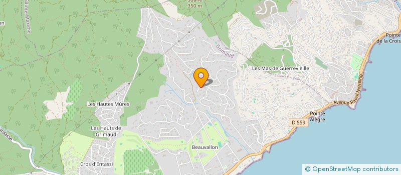 localisation de l'entreprise SCI SAINT NICOLAS à GRIMAUD