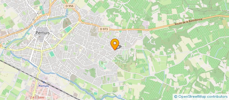 localisation de l'entreprise SCI SAINT NICOLAS  PERTUIS