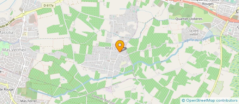 localisation de l'entreprise SCI SAINT NICOLAS  PERPIGNAN
