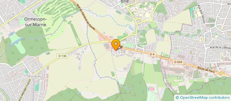 localisation de l'entreprise SCI SAINT NICOLAS  LA QUEUE-EN-BRIE