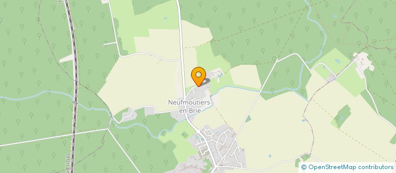 localisation de l'entreprise SCI SAINT NICOLAS  NEUFMOUTIERS-EN-BRIE