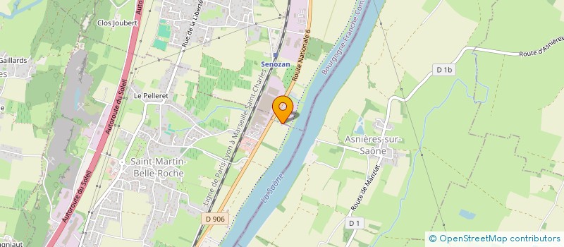 localisation de l'entreprise SCI SAINT NICOLAS  SAINT-MARTIN-BELLE-ROCHE