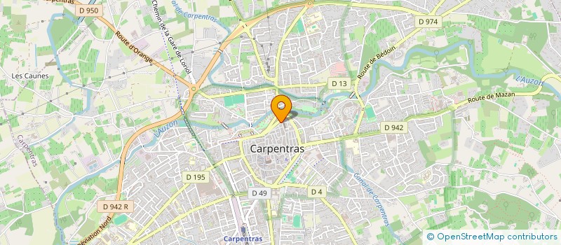 localisation de l'entreprise SCI SAINT NICOLAS  CARPENTRAS