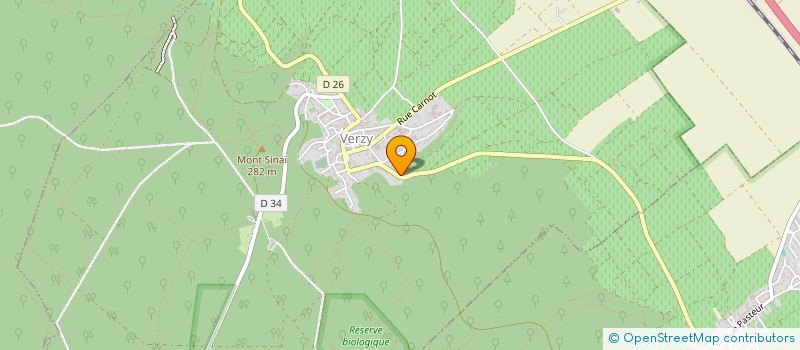 localisation de l'entreprise SCI SAINT NICOLAS  VERZY