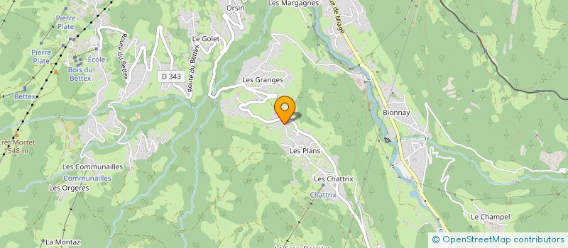 localisation de l'entreprise SCI SAINT NICOLAS  SAINT-GERVAIS-LES-BAINS