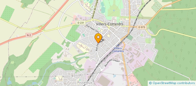 localisation de l'entreprise SCI SAINT NICOLAS AUX FLEURS à VILLERS-COTTERETS