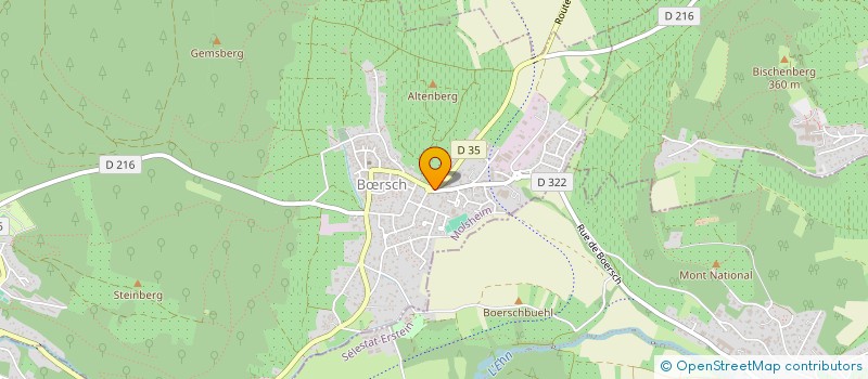 localisation de l'entreprise SCI SAINT NICOLAS BOERSCH  BRSCH