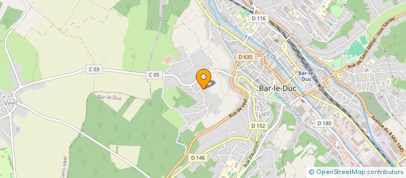 localisation de l'entreprise SCI SAINT NICOLAS DE BAR à BAR-LE-DUC