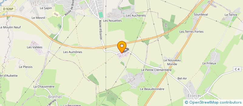 localisation de l'entreprise SCI SAINT PAIR à RAI
