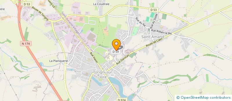 localisation de l'entreprise SCI SAINT PAIR  TORIGNY-LES-VILLES