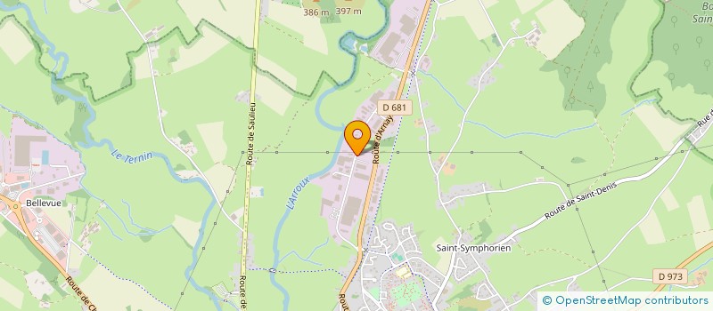 localisation de l'entreprise SCI SAINT PANTALEON  SAINT-FORGEOT